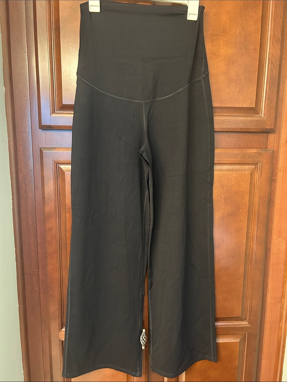 Maternity Black Wide-Leg Women’s Pants